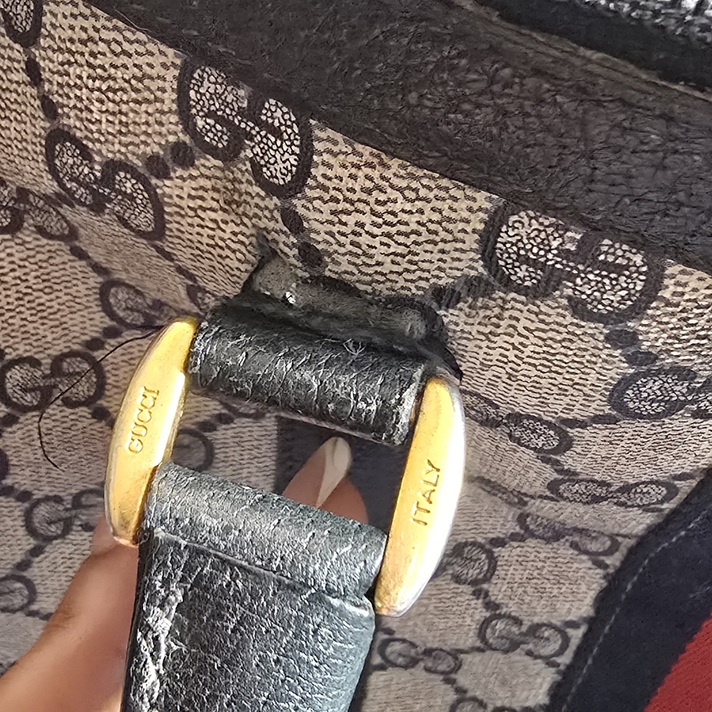 Gucci Vintage Sherry Boston Bag - Picture 13 of 13